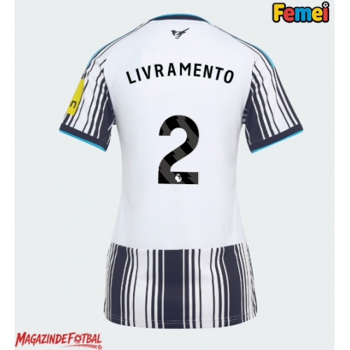 Newcastle United Tino Livramento #2 Tricou Fotbal Replică 2026-27 Femei Acasa Newcastle United Tino Livramento #2 Tricou Fotbal Replică 2026-27 Femei Acasa